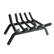 Pleasant Hearth - 3/4" Premium Solid Steel Fireplace Grates, Black, 30-Inch N5