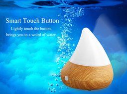 HOMY USB Mini Aroma Diffuser Infrared Sensor Hi-tech Touch Screen Travel Size Portable Humidifier for Car,PC,Office... N6