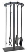 Pilgrim 18089 Home and Hearth Shadow Iron Fireplace Tool Set, Natural Iron by Pilgrim Home and Hearth