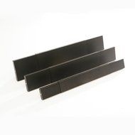 HY-C Smoke Guard for 28.5 to 48-Inch by 8-Inch Fireplaces, Black Powder Coat N2