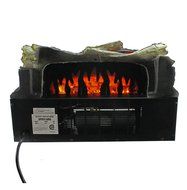 Duraflame DFI021ARU Electric Log Set Heater with Realistic Ember Bed, Antique Bronze N9