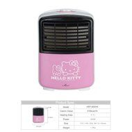 Hanil Hello Kitty HEF-600HK Portable Electric Compact Mini Heater Fan Pink N3