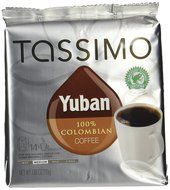 Tassimo Yuban 100% Colombian Coffee, Net Wt. 3.88 Oz, 14-Count T-Discs N14