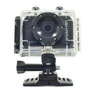 iShare S200 Sport Action Camera 5.0MP Full HD 1080P action video camera with 2.0 inch Touch Screen Black N2