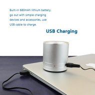 Rose Gold Bluetooth Speaker By BOOMER VIVI Portable Mini Bluetooth Speaker Wireless Loud Speaker With Clear Sound... N6