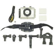 iShare S200 Sport Action Camera 5.0MP Full HD 1080P action video camera with 2.0 inch Touch Screen Black N3