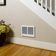 Cadet Com-Pak Twin Plus 16-1/4 in. x 12 in. 3,000-Watt 240 Volt Fan-Forced In-Wall Electric Heater Almond