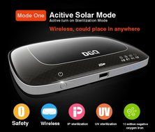 DGQ C5 Wireless Solar Air Purifier, Aroma Purifier for Car Use, USB Charge, Solar Energy or Electric Energy, Two-leg... N3