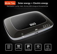 DGQ C5 Wireless Solar Air Purifier, Aroma Purifier for Car Use, USB Charge, Solar Energy or Electric Energy, Two-leg... N4