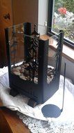 Rustic Table Top Fireplace N5