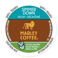 Marley Coffee Simmer Down Decaf Keurig K-Cups, 24 Count N2