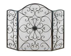 Deco 79 21626 Metal Fire Screen Ultimate in Fire Protection Category