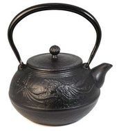 Naubu Iron Kettle Tetsubin Chinese phoenix Iron Lid 1.3L（japan import）
