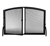 Meyda Tiffany 107526 Prime Operable Door Arched Fireplace Screen, 50" Width x 33" Height
