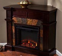 Fireplace Mantel Decor, Portable Indoor,Electric Corner N2