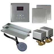 Mr. Steam Msbutler2 Sq-pc Package, Polished Chrome by Mr. Steam