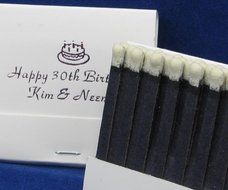 100 white personalized matchbooks wedding favors bridal shower birthday custom printed matches free personalization N2