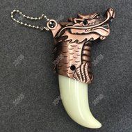 Refillable Jet Flame Butane Torch Cigar Windproof Dragon Style Cigarette Lighter N6