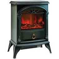 New COMFORT ZONE CZFP4 21.5" Fireplace Electric Stove