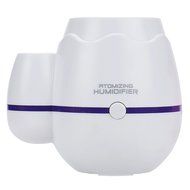 DZT1968 Ultrasonic Can flower arrangement Aroma LED Humidifier Air Diffuser Atomizer (Pink)