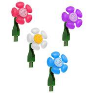 Bargain World USB Mini Aroma Diffuser Air Humidifier Flower Perfume Mini Electric Aromatherapy Essential Oil Diffu N3