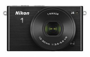 Nikon1 J4 Black Lens Kit - International Version N3