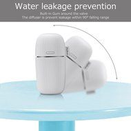 Portable USB Essential Oil Diffuser,Small 110ml Electric Ultrasonic Cool Mist Aroma Therapy Nebulizer,Compact...