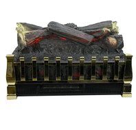 Duraflame DFI021ARU Electric Log Set Heater with Realistic Ember Bed, Antique Bronze N11