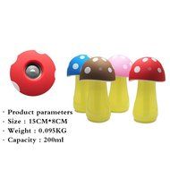 Fasthorse Mushroom Lamp Humidifier Portable USB Aromatherapy Aroma Diffuser for Office Home Travel (Pink) N15