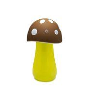 Fasthorse Mushroom Lamp Humidifier Portable USB Aromatherapy Aroma Diffuser for Office Home Travel (Pink) N19