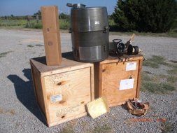 New H-45 Multi-Fuel Space Heater In Original Box NO RUST 4520-01-329-3451 N3