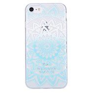 iPhone 7 Case, PHEZEN Henna Mandala Floral Design [Scratch Resistant] Clear TPU Bumper Case Soft Rubber Gel Silicone...