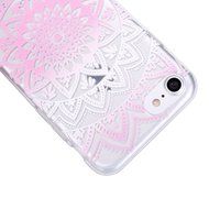 iPhone 7 Case, PHEZEN Henna Mandala Floral Design [Scratch Resistant] Clear TPU Bumper Case Soft Rubber Gel Silicone... N6