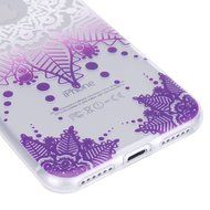 iPhone 7 Case, PHEZEN Henna Mandala Floral Design [Scratch Resistant] Clear TPU Bumper Case Soft Rubber Gel Silicone... N10