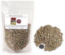 Papua New Guinea Organic Wild-grown Unroasted Green Coffee Beans (3 LB)