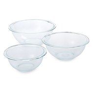 Pyrex 3-Piece Mixing/Serving/Storing Bowl Set