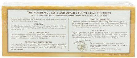 Community Coffee Iced Tea Bags, 24 Count (Pack of 6) N25