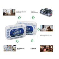 DINHAND Natural Bamboo Activated Charcoal Refrigerator Deodorizer,Air Purifier Odor Absorber,Naturally Purifies...