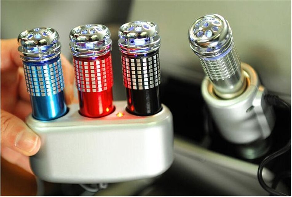 Kekilo Mini Auto Car Fresh Air Ionic Purifier Oxygen Bar Ozone Ionizer Cleaner,Car Air Purifier,Ionizer,Air cleaner... N7