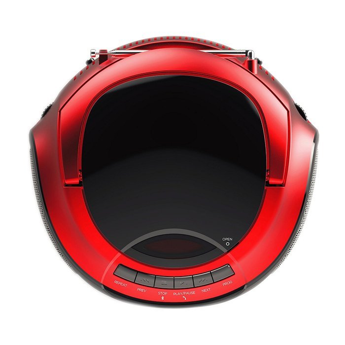 Ematic EBB9224BK CD Bluetooth Boombox (Black)