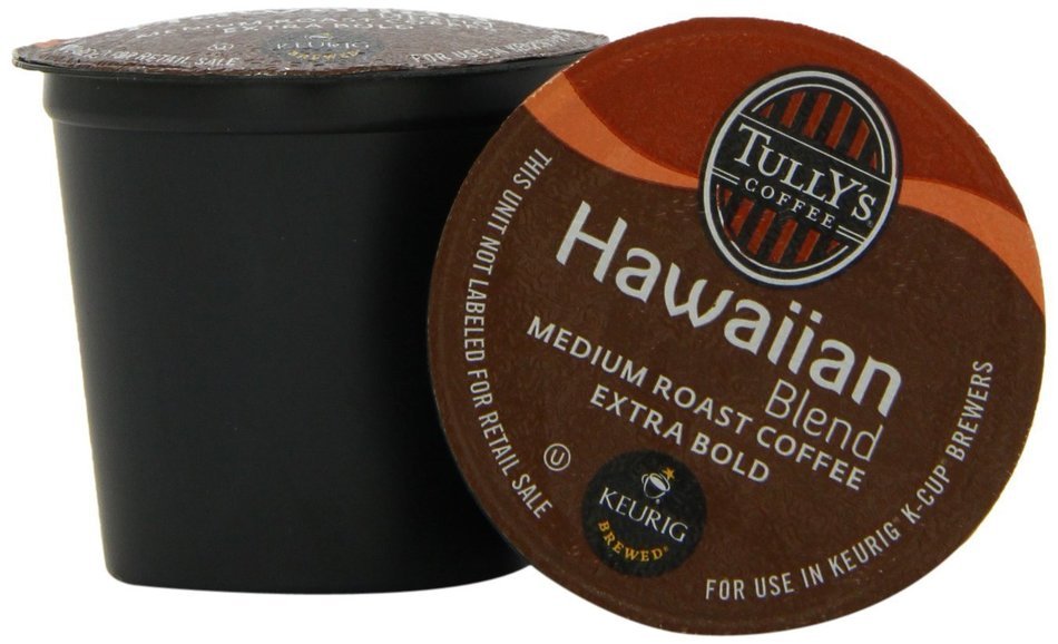 Tully's Coffee Hawaiian Blend K-Cups, 80 Count N3
