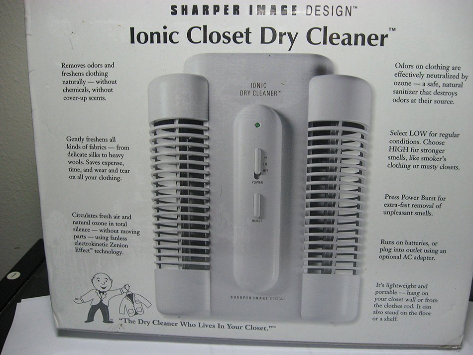 Sharper Image Ionic Closet Dry Cleaner SI630 N6