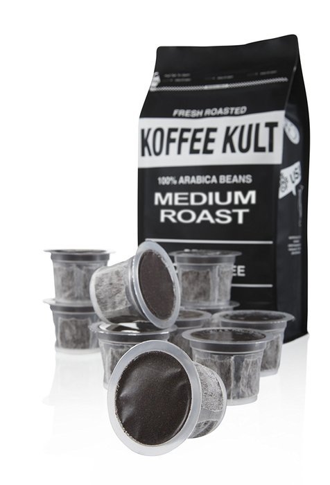 Koffee Kult Dark Roast Coffee Single Serve Capsules for Keurig K-cup Brewers 100% Arabica Coffee - Fair Trade... N12