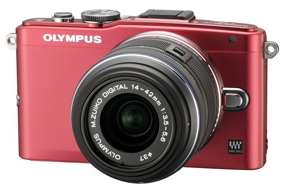 Olympus Mirrorless SLR E-PL6 Body Only (Red) - International Version N18