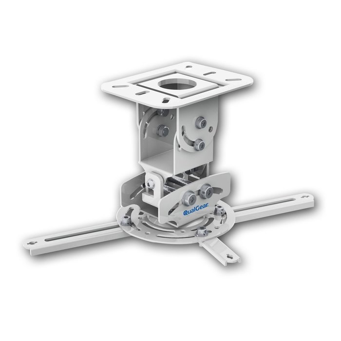 QualGear PRB-717-WHT Universal Ceiling Mount Projector Accessory N19