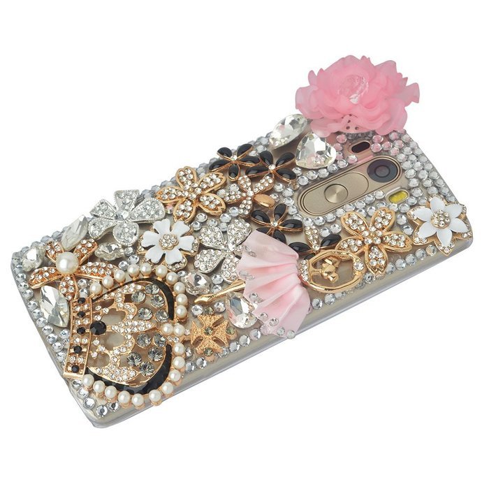 LG Stylo 2,LG Stylo 2 Plus/LG Stylus 2 Plus/K530/ MS550 Case,Yaheeda [Luxurious Series] 3D Handmade Shiny Crystal... N19
