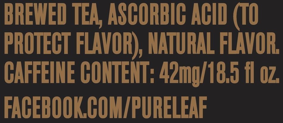 Pure Leaf Iced Tea, Unsweetened, Real Brewed Tea, 0 Calories, 18.5 Ounce (Pack of 12) N13