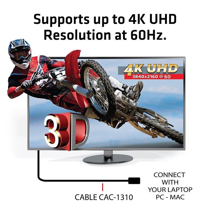 Club3D Displayport 1.2 to HDMI 2.0 UHD (CAC-1070) N11
