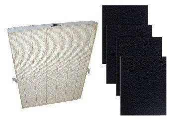 True HEPA Plus 4 Carbon Replacement Filter for Winix 115115 Size 21 by Vacuum Savings