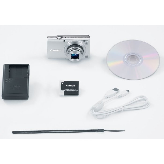 Canon PowerShot A4000IS 16.0 MP Digital Camera with 8x Optical Image Stabilized Zoom 28mm Wide-Angle Lens with... N2